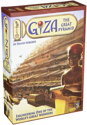All details for the board game Giza: The Great Pyramid and similar games