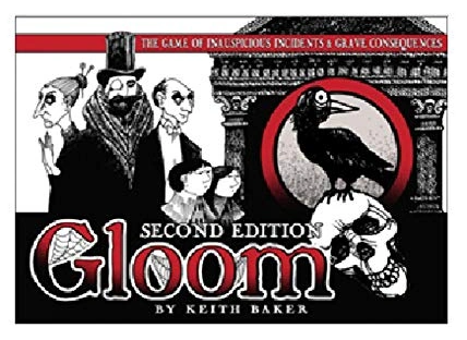 All details for the board game Gloom and similar games