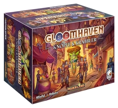 All details for the board game Gloomhaven: Buttons & Bugs and similar games
