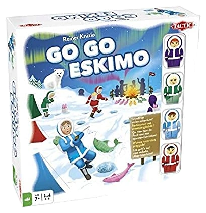 All details for the board game Go Go Eskimo and similar games