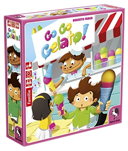 All details for the board game Go Go Gelato! and similar games
