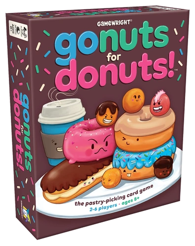 All details for the board game Go Nuts for Donuts and similar games