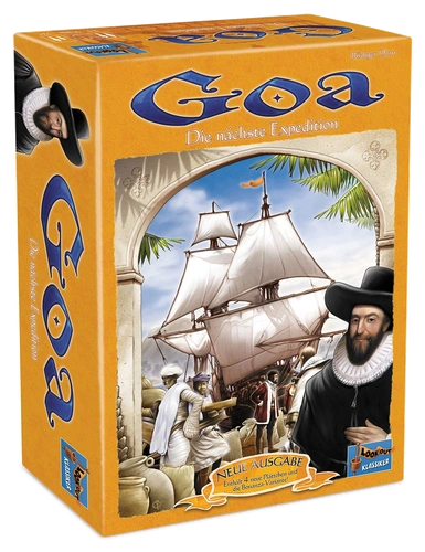 All details for the board game Goa and similar games