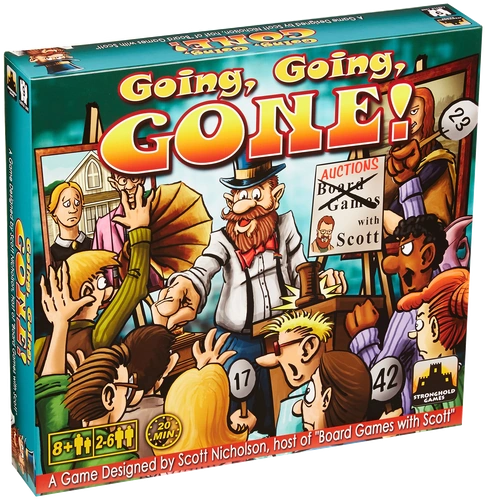 All details for the board game Going, Going, GONE! and similar games