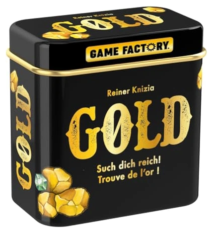 All details for the board game Reiner Knizia's GOLD and similar games