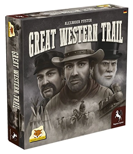 All details for the board game Great Western Trail and similar games