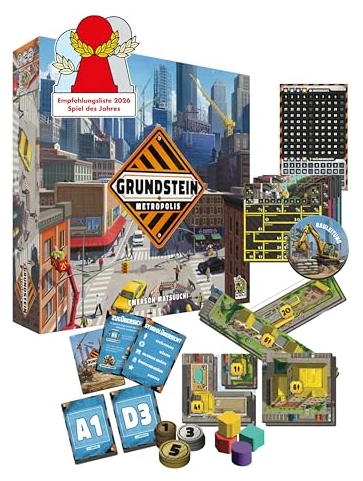 All details for the board game Foundations of Metropolis and similar games