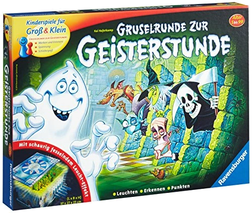 All details for the board game Gruselrunde zur Geisterstunde and similar games