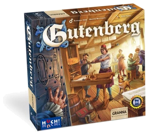 All details for the board game Gutenberg and similar games
