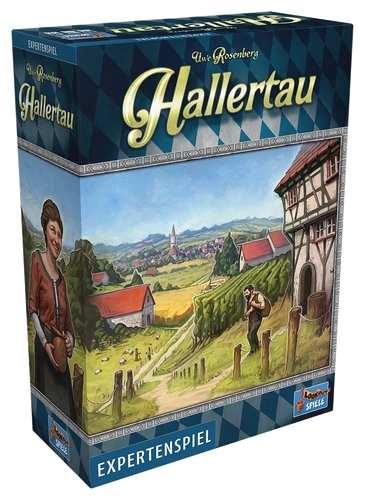 All details for the board game Hallertau and similar games