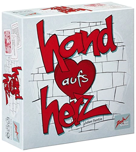 All details for the board game Hand aufs Herz and similar games