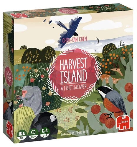 All details for the board game Harvest Island and similar games