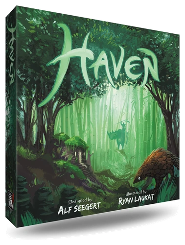 All details for the board game Haven and similar games