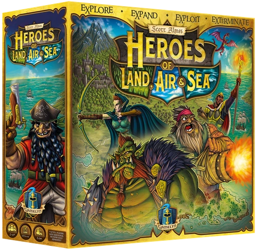 All details for the board game Heroes of Land, Air & Sea and similar games