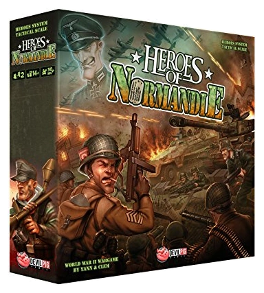 All details for the board game Heroes of Normandie: The Tactical Card Game and similar games