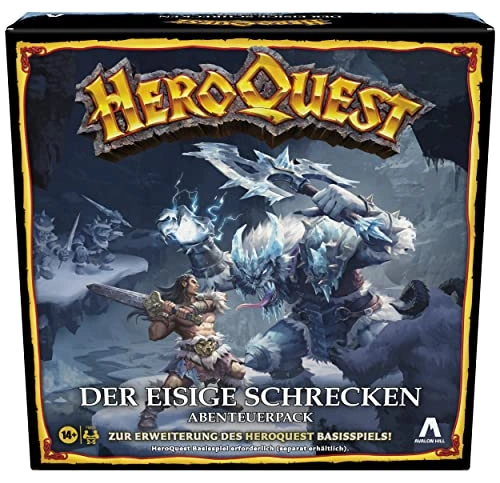 All details for the board game HeroQuest: Barbarian Quest Pack / The Frozen Horror (Expansion) and similar games