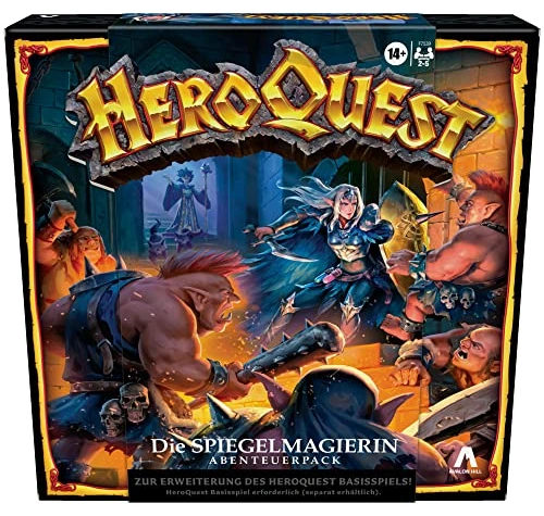 All details for the board game HeroQuest: The Mage of the Mirror (Expansion) and similar games