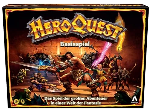 All details for the board game HeroQuest and similar games