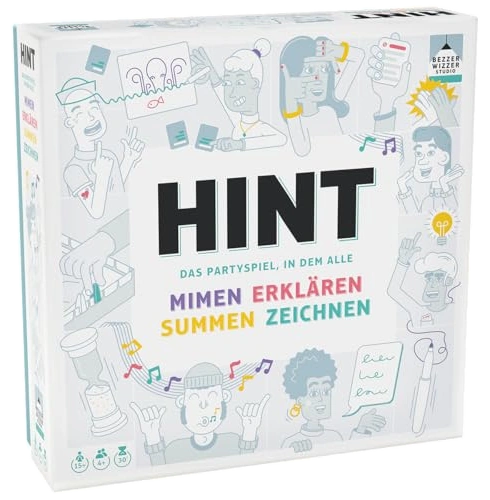 All details for the board game HINT and similar games