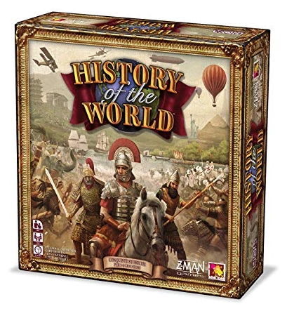 All details for the board game History of the World (Z-Man Games) and similar games