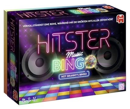 All details for the board game Hitster Bingo and similar games