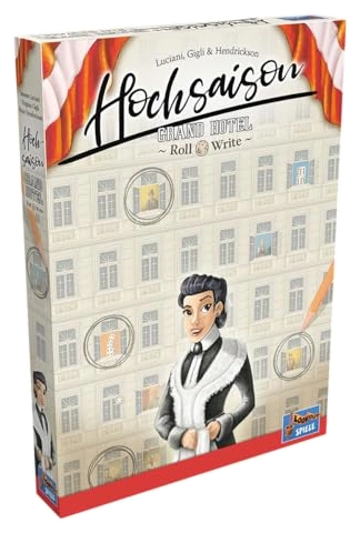 All details for the board game High Season: Grand Hotel Roll & Write and similar games