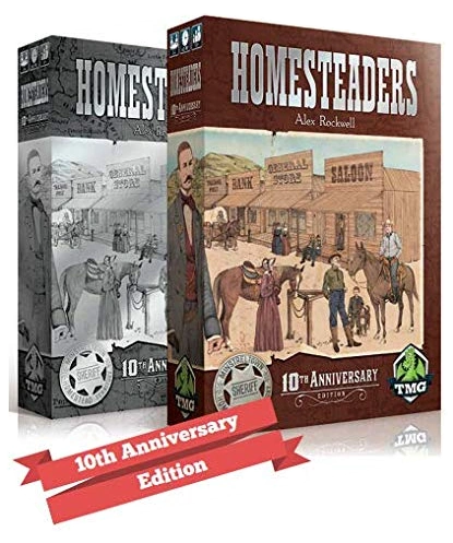 All details for the board game Homesteaders and similar games