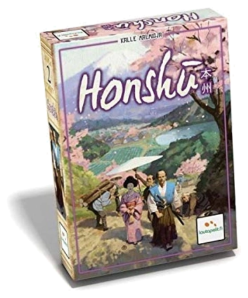 All details for the board game Honshū and similar games
