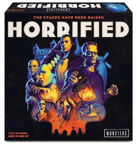All details for the board game Horrified and similar games