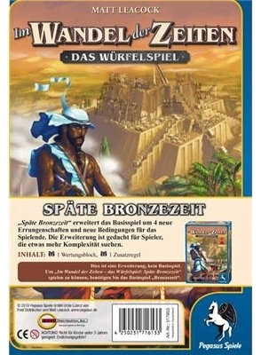 All details for the board game Roll Through the Ages: The Late Bronze Age and similar games
