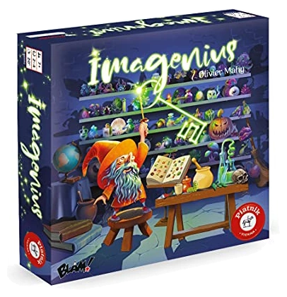 All details for the board game Imagician and similar games