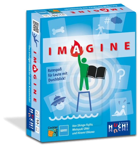 All details for the board game Imagine and similar games