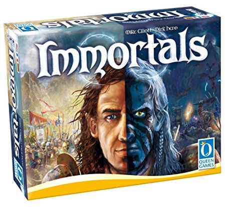 All details for the board game Immortals and similar games