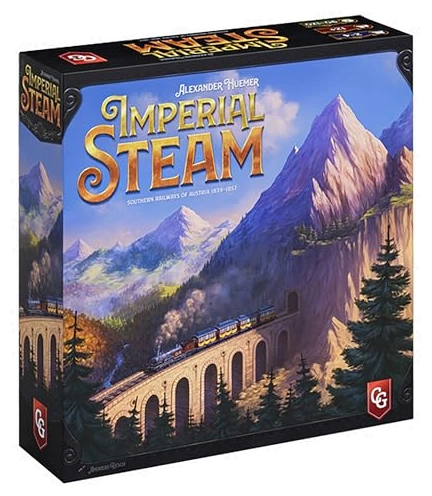 All details for the board game Imperial Steam and similar games