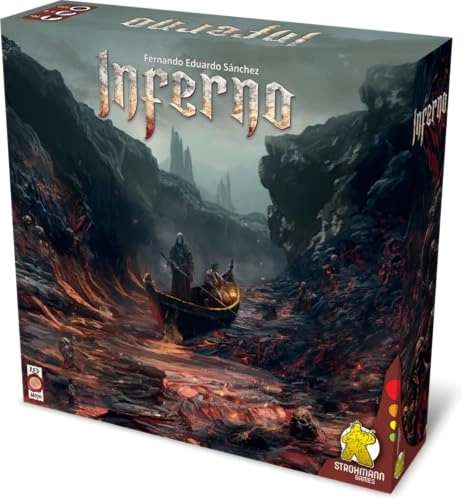 All details for the board game Inferno and similar games