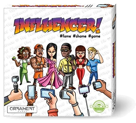 Order Influencer!: #fame #shame #game at Amazon