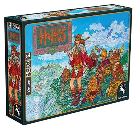 All details for the board game Inis and similar games