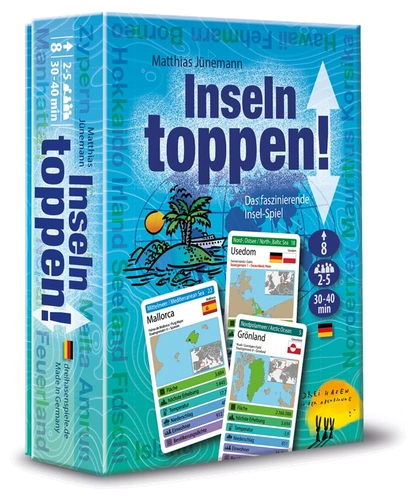 All details for the board game Inseln toppen! and similar games