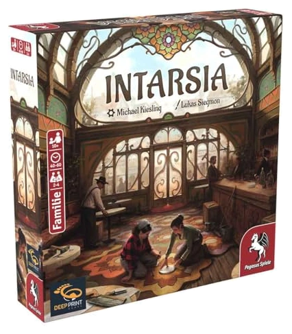 All details for the board game Intarsia and similar games