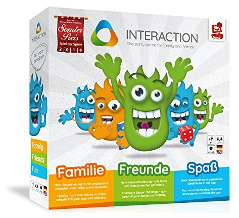 All details for the board game INTERACTION: No more boredom! and similar games