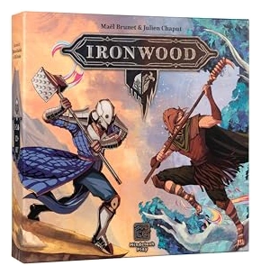 All details for the board game Ironwood and similar games