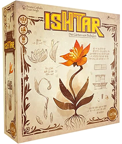 All details for the board game Ishtar: Gardens of Babylon and similar games