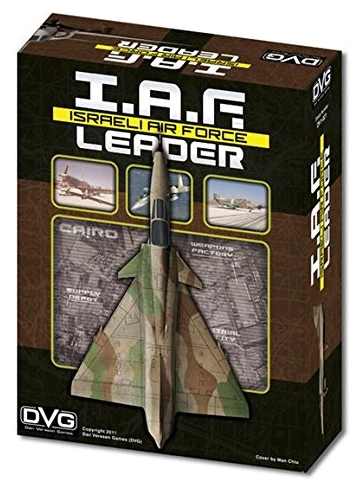 All details for the board game Israeli Air Force Leader and similar games