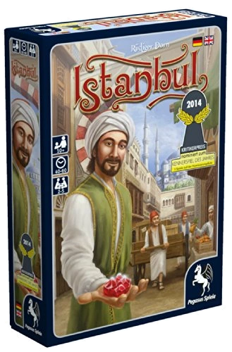 All details for the board game Istanbul (Kennerspiel des Jahres 2014 winner) and similar games