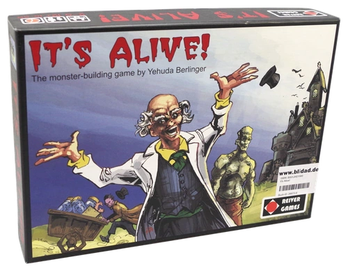 All details for the board game It's Alive! and similar games