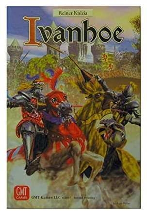 All details for the board game Ivanhoe and similar games