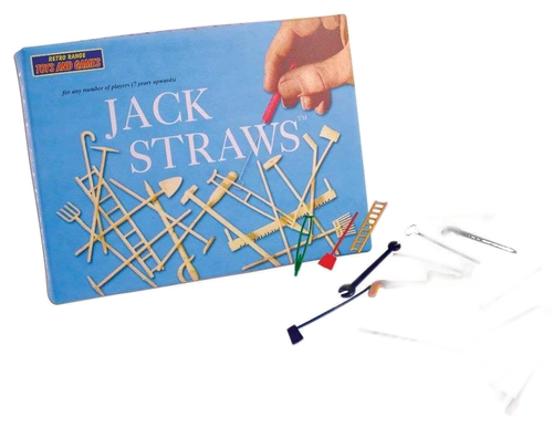 All details for the board game Jack Straws and similar games