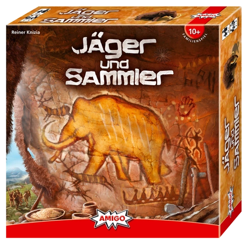 All details for the board game Jäger und Sammler and similar games