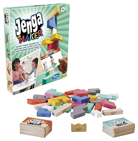 All details for the board game Jenga Maker and similar games