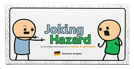 All details for the board game Joking Hazard and similar games